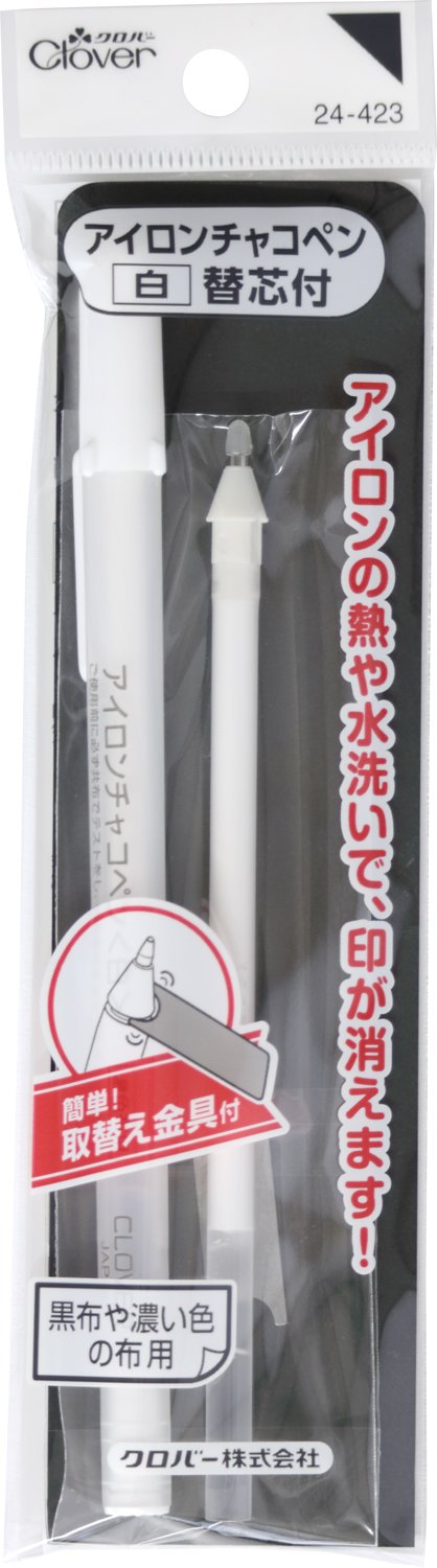 Amazon | Clover アイロンチャコペン白替芯付 | 裁縫用印付けツール 通販